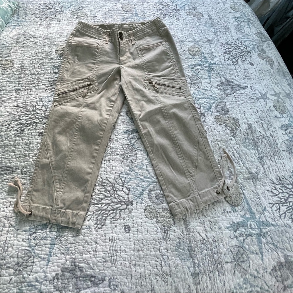 Vintage DKNY Jeans Cropped Cargo Pants
